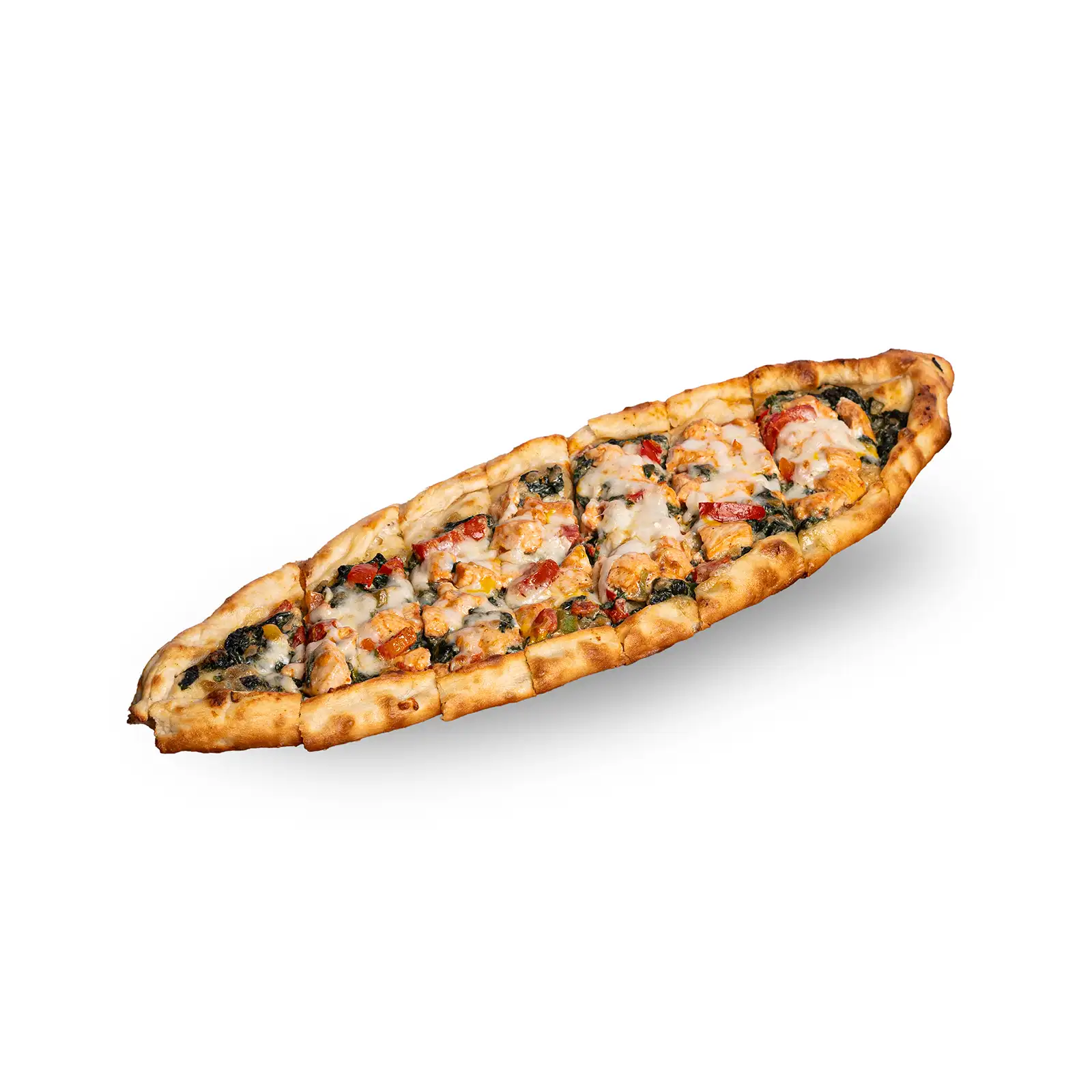 پیده مرغ و اسفناج